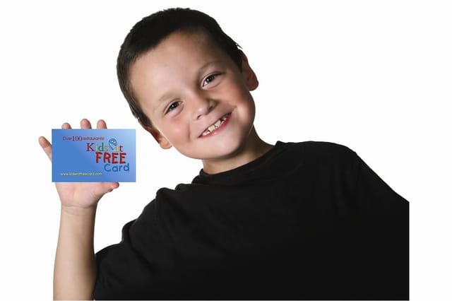 Kids Eat Free Card PLUS